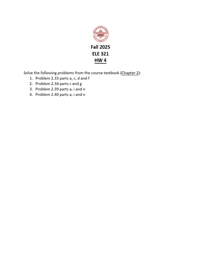 HW 4 | PDF