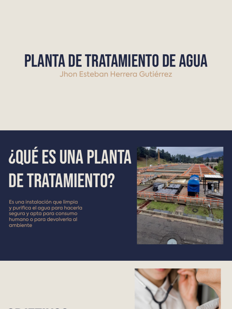 Importancia de la Planta de Tratamiento de Agua | PDF