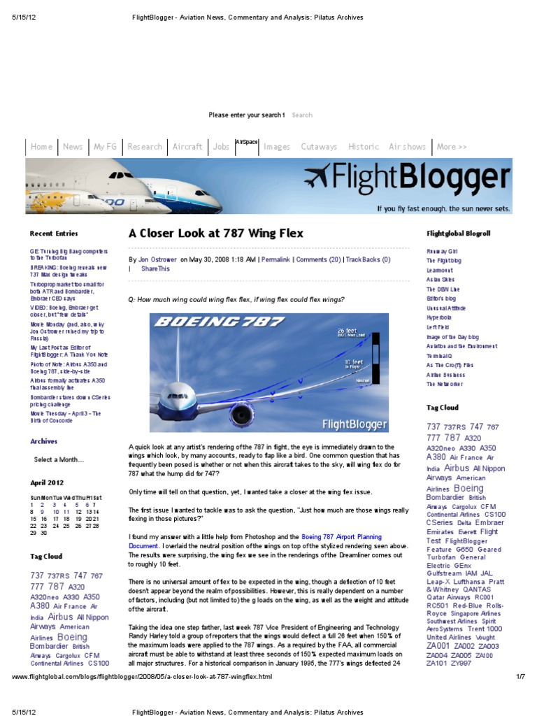 Flight Blogger - Aviation News, Commentary and Analysis - Pilatus ...