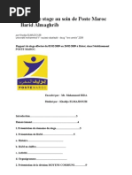 rapport de stage poste maroc  Maroc  Commercialisation