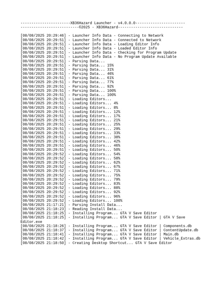 XB36Hazard Launcher v4.0 Overview | PDF | System Software | Software