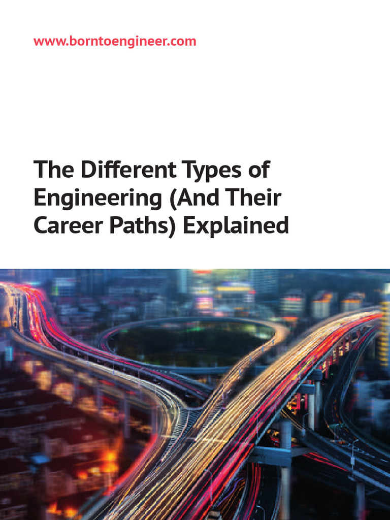 Types of Engineering Careers Explained | PDF | Engineering | Electrical ...