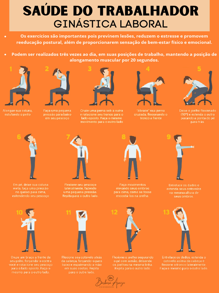 Benefícios da Ginástica Laboral | PDF