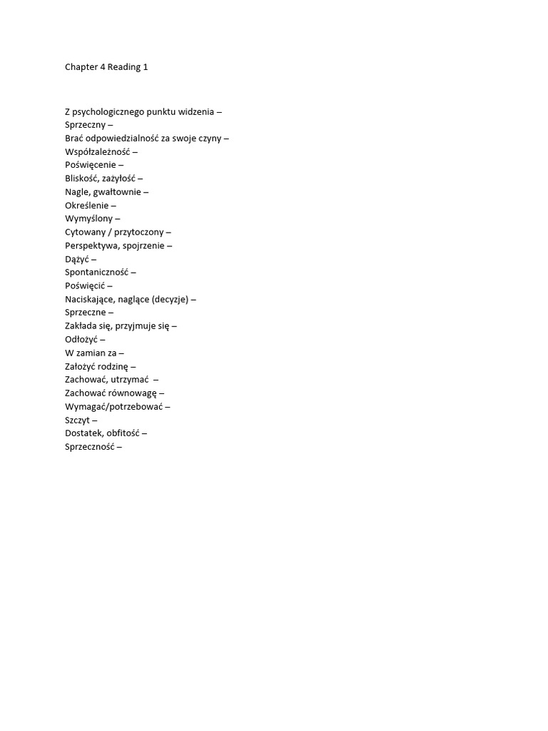 Chapter 4 Reading 1 | PDF