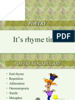 Poetry Power Point