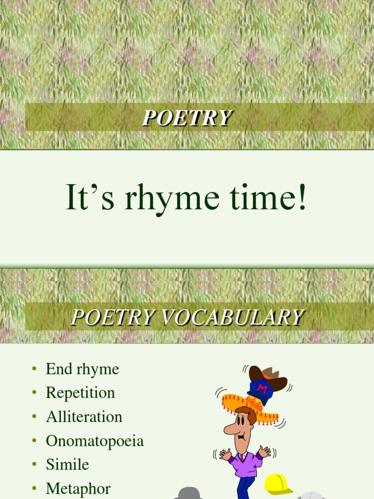 Poetry Power Point | PDF