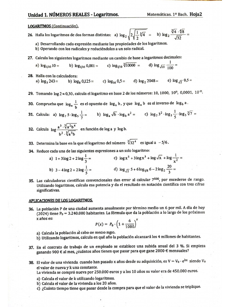 Ejercicios 2 | PDF