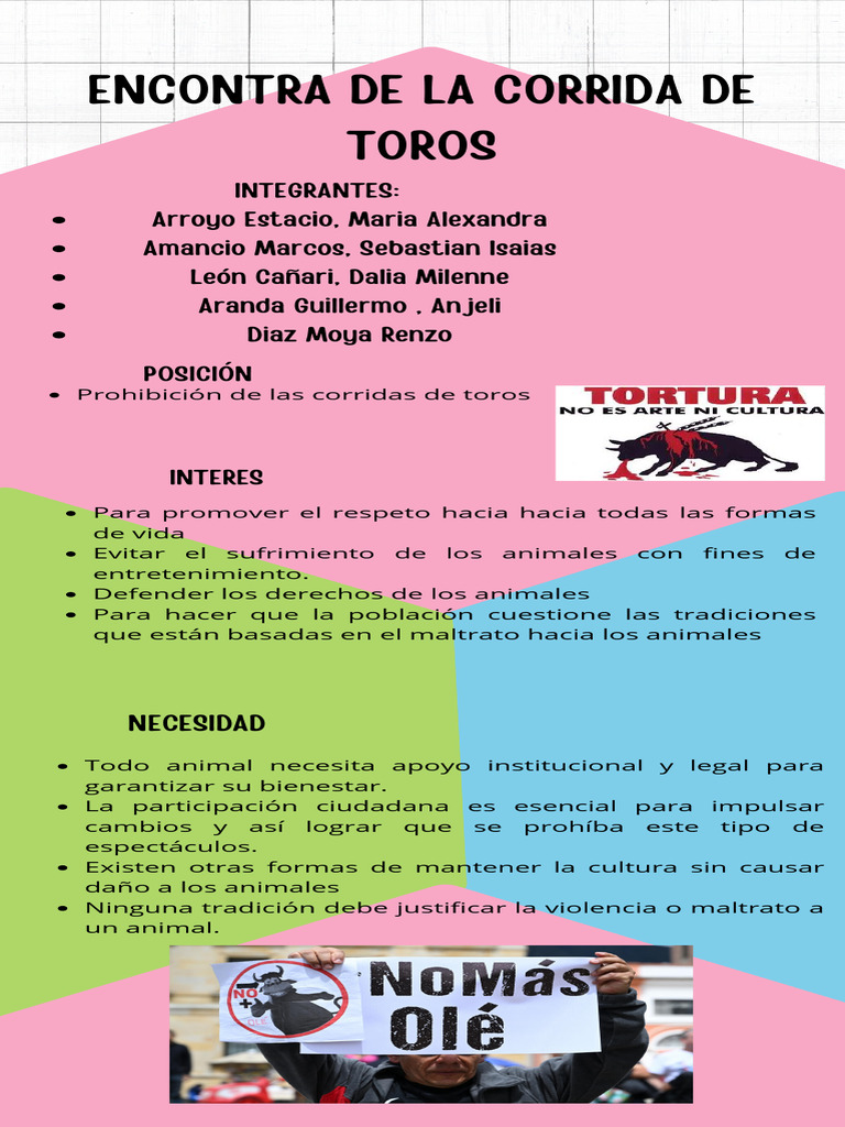 Prohibición de Corridas de Toros | PDF