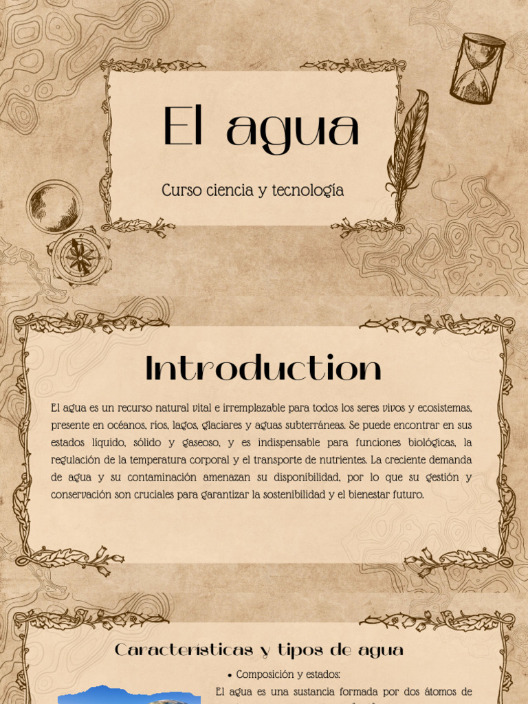 Importancia y conservación del agua | PDF | Agua | Ciencias de la Tierra