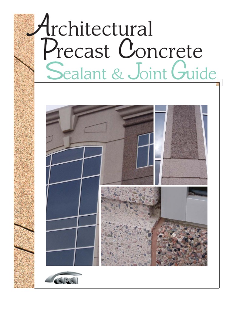 Architectural Precast Concrete Sealant and Joint Guide Precast
