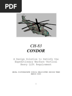 Heavy Lift Helicopter Design