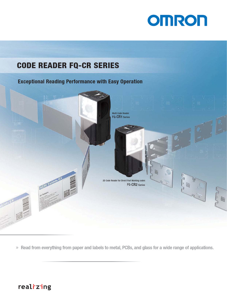 Code Reader FQ-CR Series: Exceptional Reading Performance With Easy ...