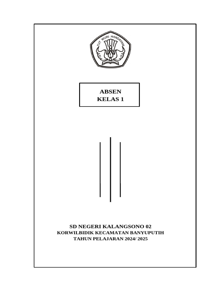 Cover Buku Absen | PDF