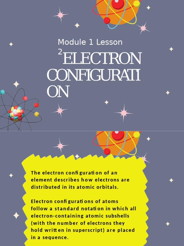Understanding Electron Configuration Basics | PDF