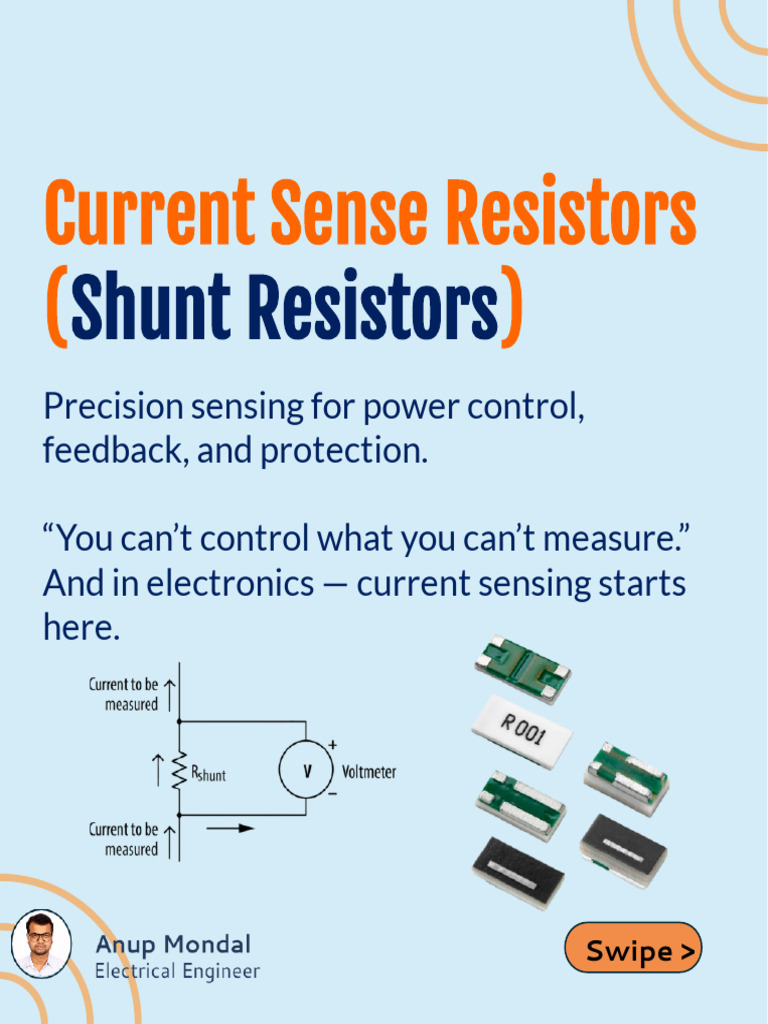Current Sense Resistors Overview | PDF | Resistor | Electromagnetism