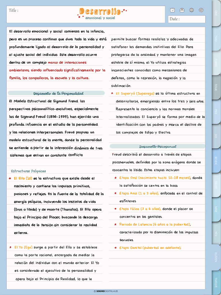 L9.Desarrollo Emocional y Social | PDF | Teoría de apego | Las emociones