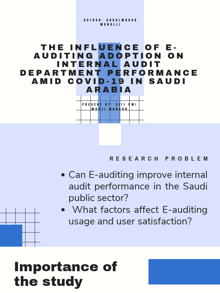 E-Auditing Impact on Internal Audit Performance | PDF | Audit ...