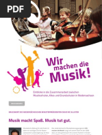 Wir Machen Die Musik! - Die Broschüre Zum Programm