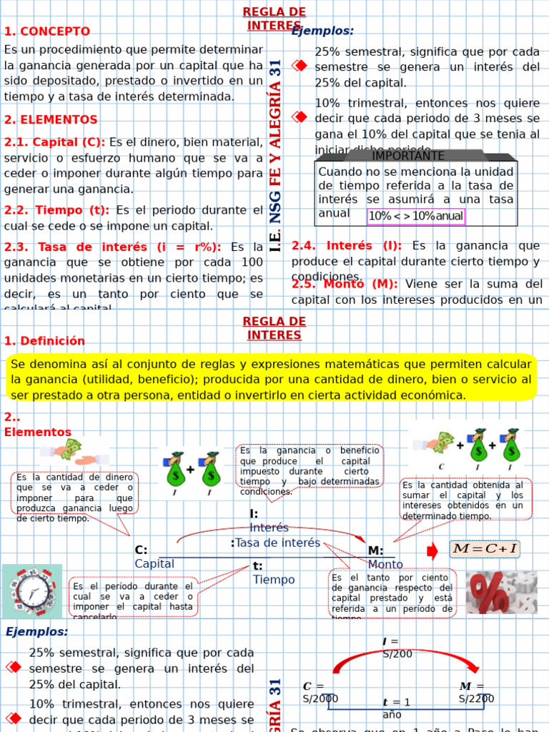Mejorado Interés Simple - 5to | PDF | Interés | Beneficio (economía)
