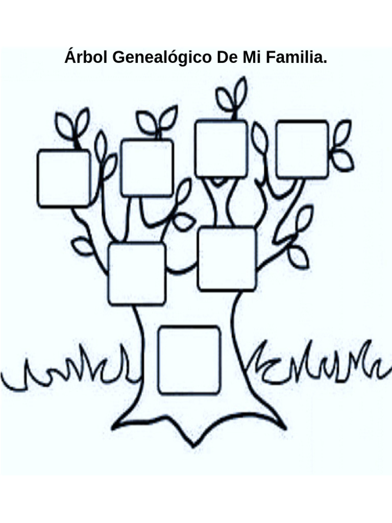 Árbol Genealógico de Mi Familia | PDF