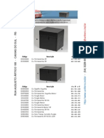 Catálogo Produtos e Dimensões