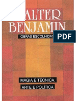 BENJAMIN, Walter. Magia e Técnica, Arte e política