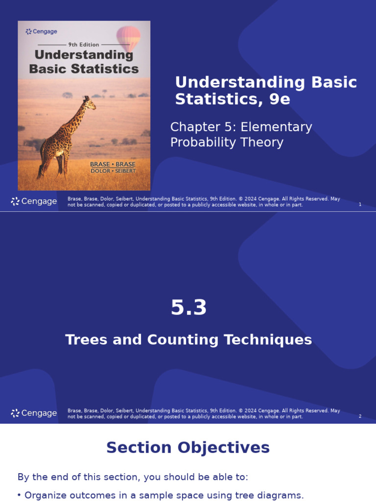 Brase Understanding BasicStats 9e Section5.3 | PDF | Multiplication ...