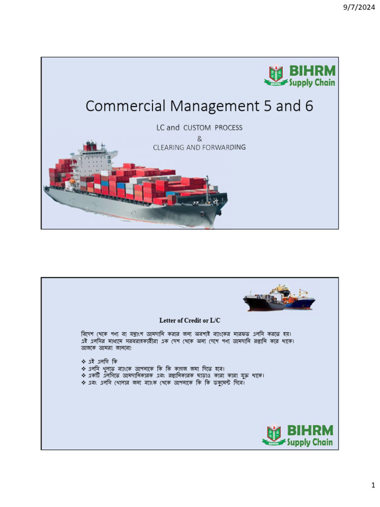 Understanding Letter of Credit Process | PDF | Freight Transport ...