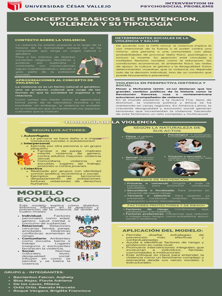 Tipos y Modelos de Violencia Social | PDF | Violencia | Violación