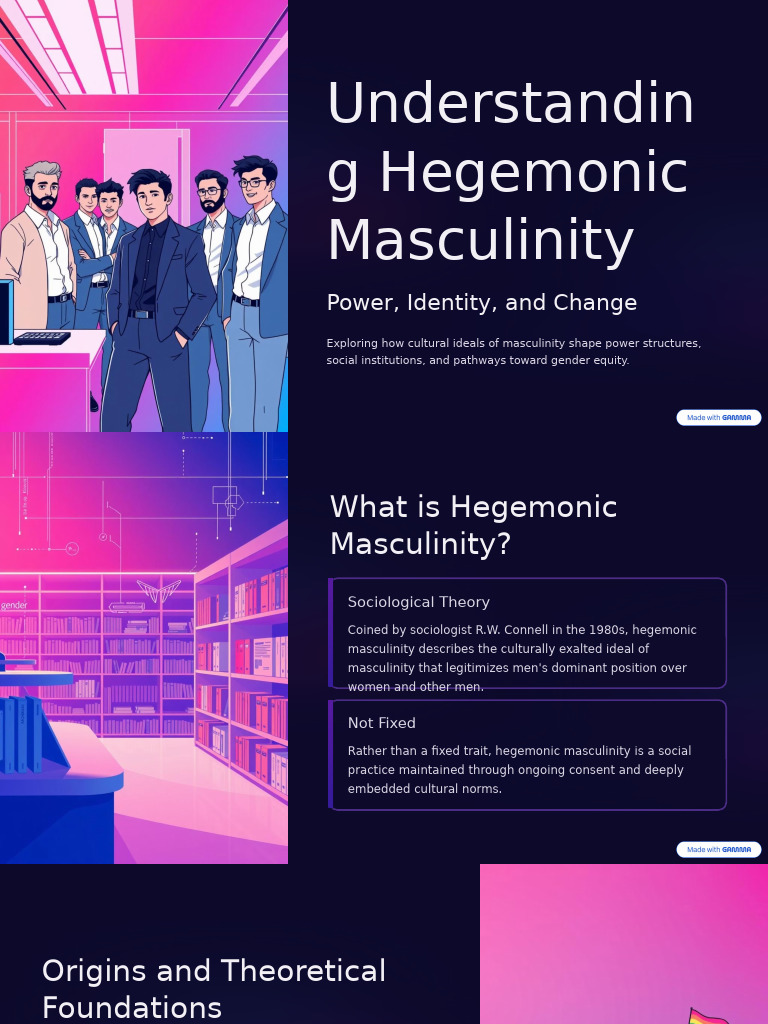 Understanding Hegemonic Masculinity | PDF | Masculinity | Gender