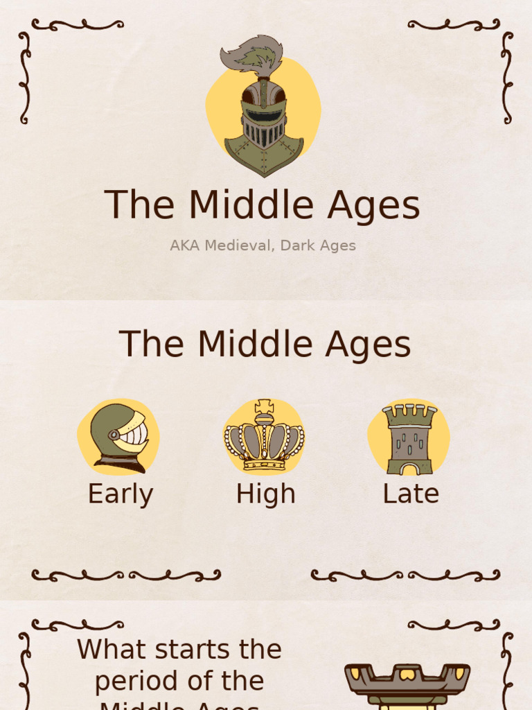 The Middle Ages | PDF