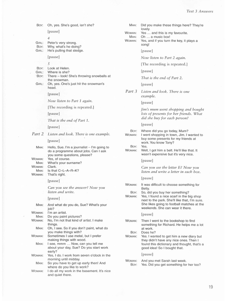 Transcript - Test 3 | PDF