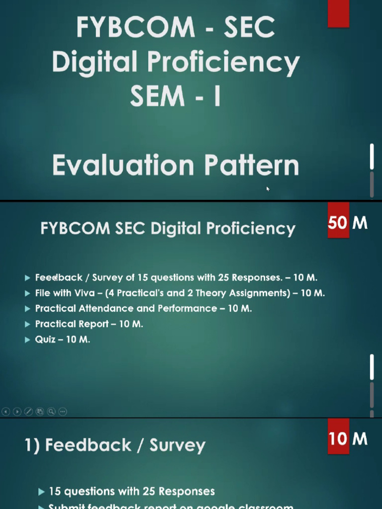 Sec Semester 1 | PDF