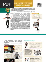 Key Elements of Mime Performance | PDF | Cognition | Psychological Concepts