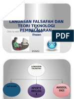 Landasan Falsafah Dan Teori Teknologi Pembelajaran