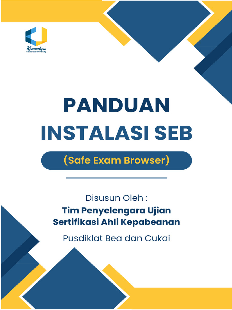 Panduan Instalasi dan Ujian SEB | PDF