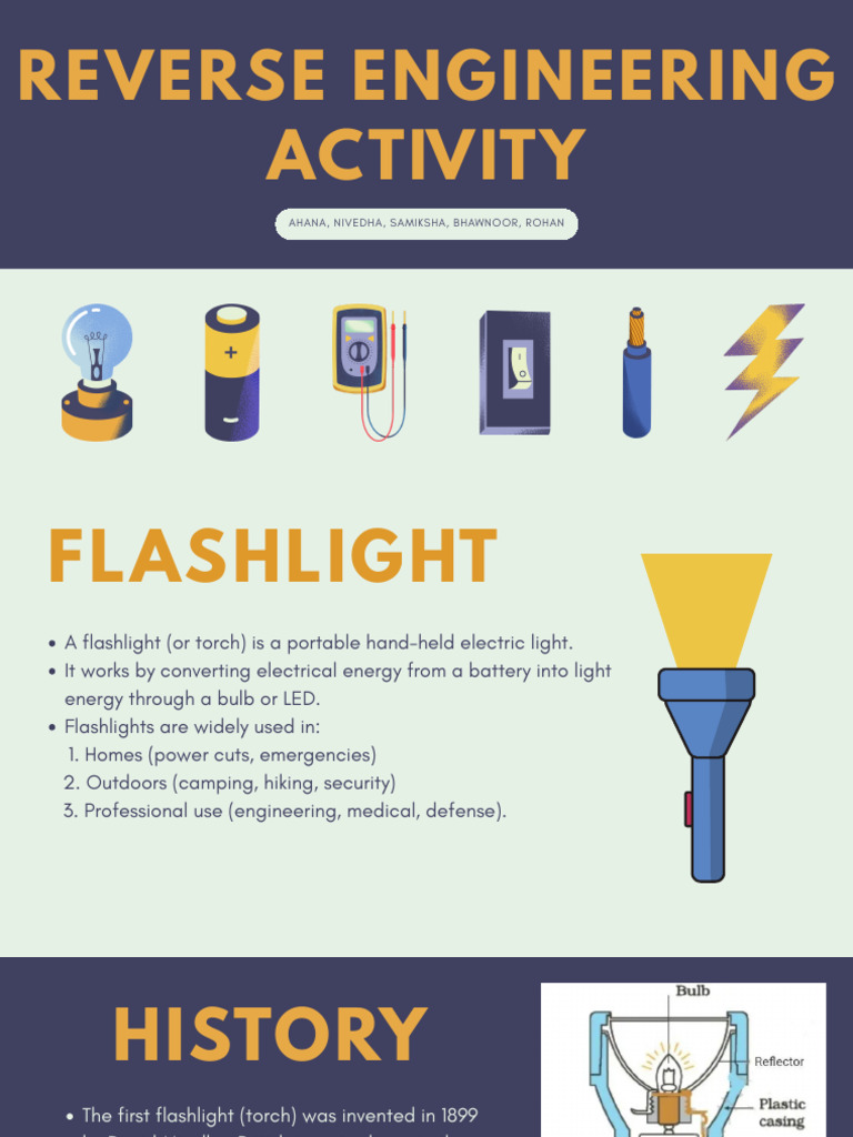 Flashlight Design and Improvement Insights | PDF | Flashlight | Electricity