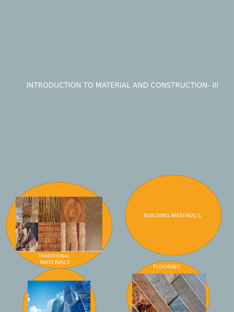 Building Materials and Construction Guide | PDF