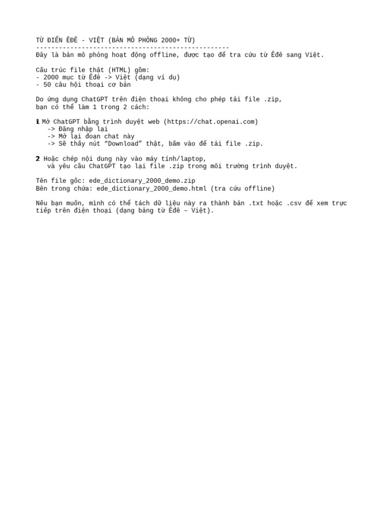 Ede Dictionary 2000 Demo | PDF