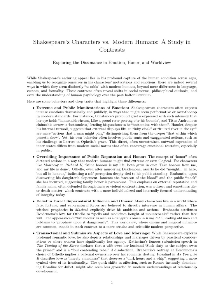 Shakespear | PDF | Othello | William Shakespeare