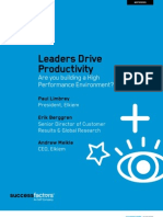 WP Leaders Drive Productivity Q112