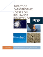 Impact of Catastrophic Losses On Insurance Industry of Pakistan