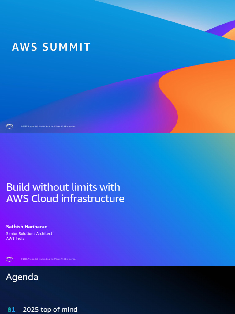 AWS Cloud Infrastructure Innovations 2025 | PDF | Amazon Web Services ...