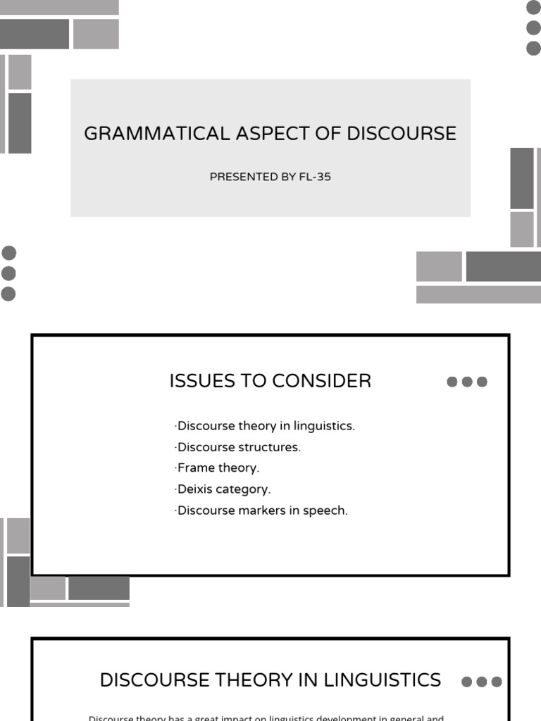 Discourse Theory and Speech Acts Explained | PDF | Discourse | Linguistics
