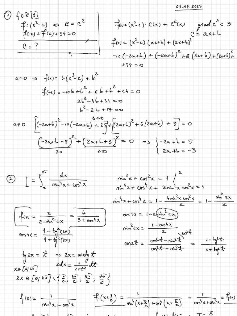 Advanced Mathematical Functions and Equations | PDF