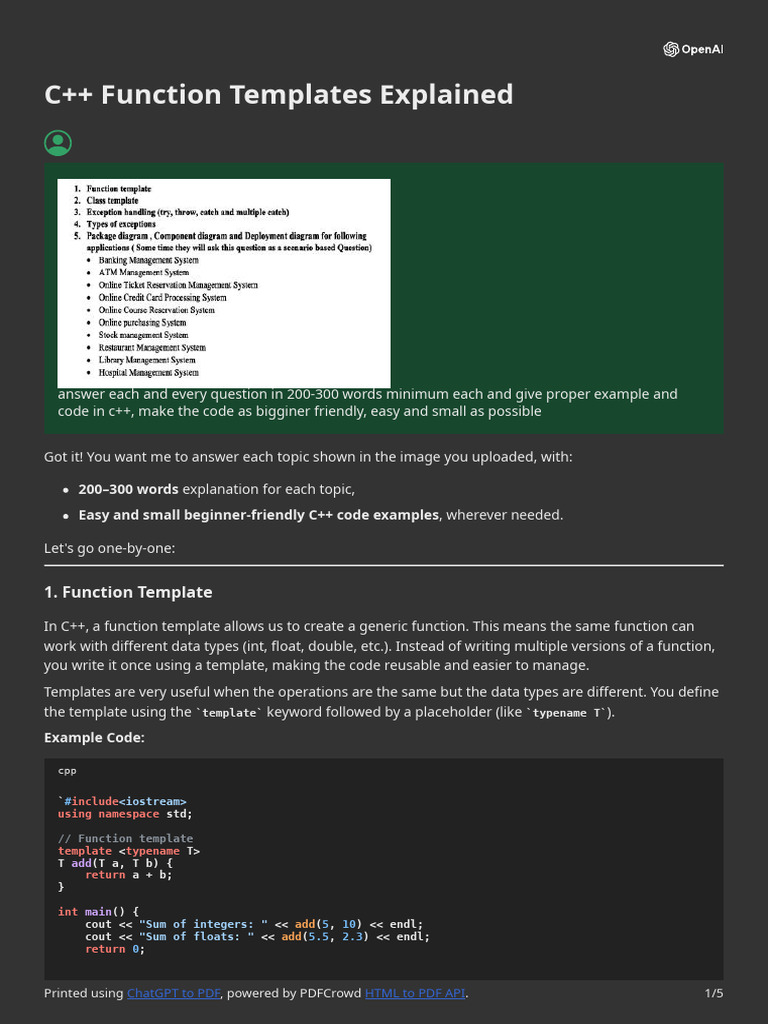 CH 4 | PDF | C++ | Namespace