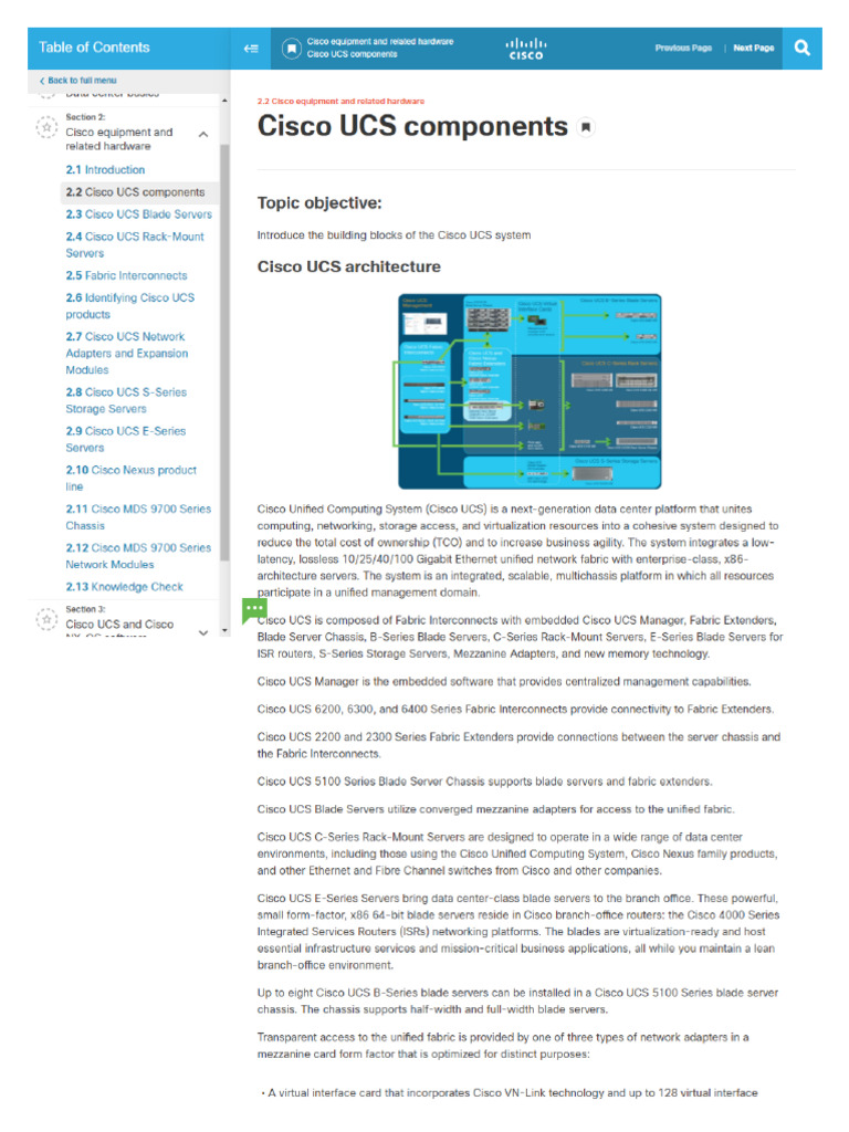 2.2 - Cisco UCS Components | PDF