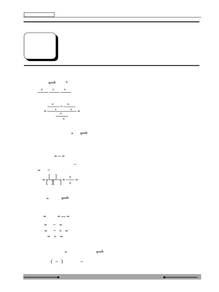 Chemical Equilibrium Exercises and Solutions | PDF | Chemical Reactions ...