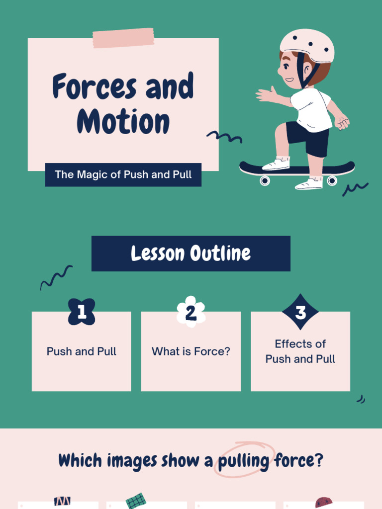 Understanding Push and Pull Forces | PDF | Force | Physical Phenomena