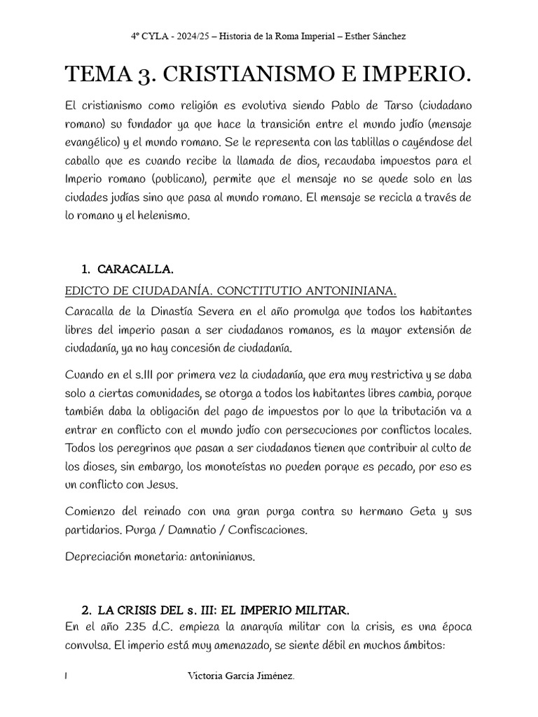 T. 3. Cristianismo e Imperio | PDF | Constantino el grande | imperio Romano